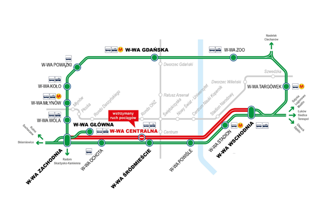 Warszawa Centralna zamknięta na osiem dni – PKP PLK ujawnia szczegóły listopadowych prac