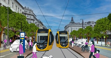 Budapeszt zaprojektuje nową linię tramwajową w centrum