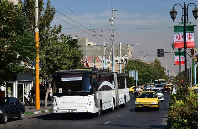 Iran. Chińskie elektrobusy wyparły trolejbusy