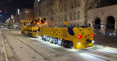 Poznań szlifuje szyny tramwajowe