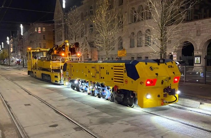 Poznań szlifuje szyny tramwajowe