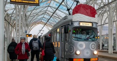 Łódź. Mikołajkowy tramwaj znów na ulicach, pojedzie po trasie W-Z
