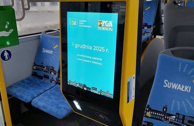 Nowe udogodnienia dla pasażerów komunikacji miejskiej w Suwałkach 
