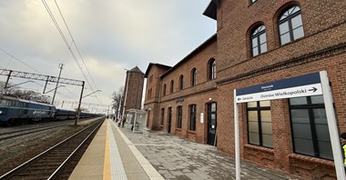 Dworzec kolejowy Pleszew już po remoncie