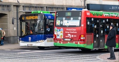 Świąteczne autobusy w Białymstoku