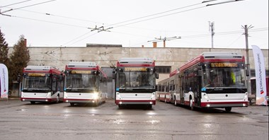 Iwano-Frankiwsk z trolejbusami bateryjnymi