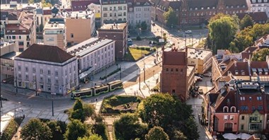 Olsztyn. Wróci plac przed Wysoką Bramą