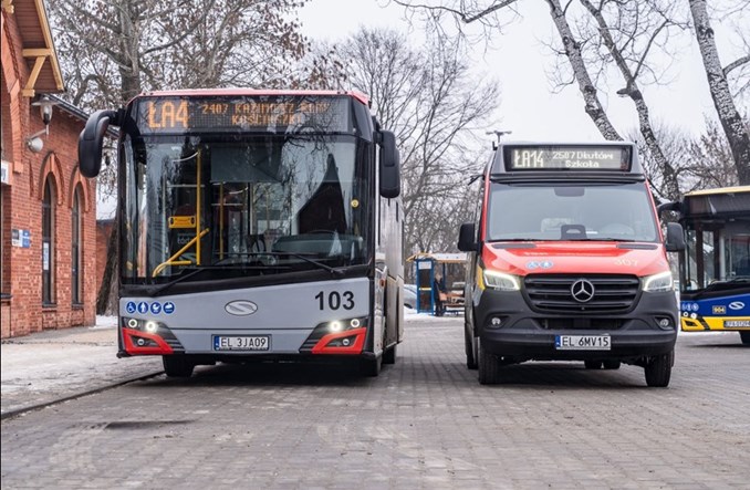 Kolejna linia dowozowa ŁKA wydłużona 