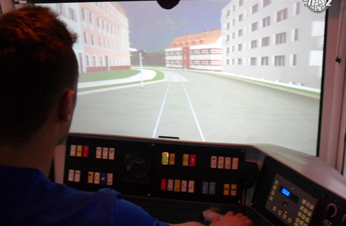 Wirtualny tramwaj na Politechnice Krakowskiej