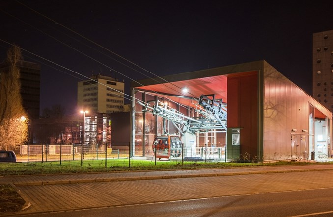 Polinka jeździ z jednym wagonikiem