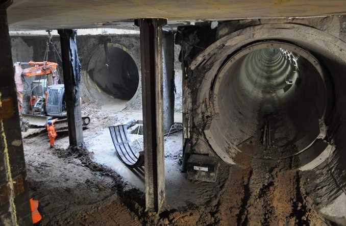 Metro: Na Powiślu dwa i pół tunelu gotowe