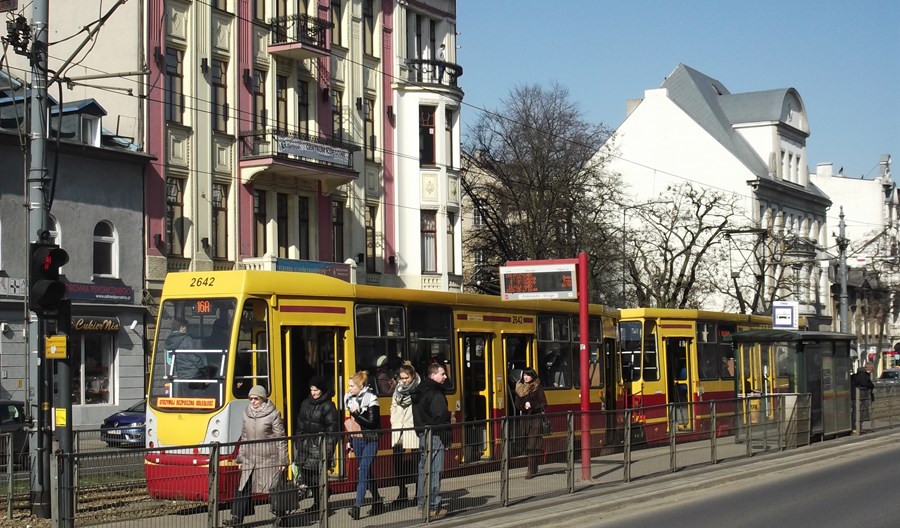 Łódź: Więcej podwójnych przystanków tramwajowych Łódź: Więcej podwójnych przystanków tramwajowych