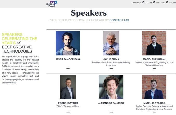 Kto opowie Wam o transporcie przyszłości na MobilityPoland