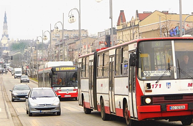 Transport w Częstochowie podczas wizyty Papieża