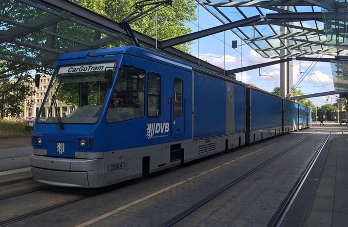 Drezno: Tramwaj towarowy znów kursuje
