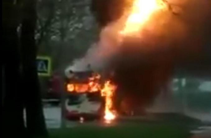 Spłonęła częstochowska hybryda Solbusa