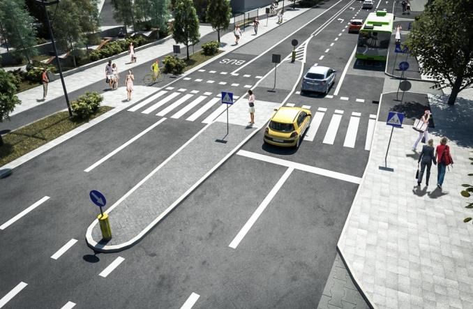 Balzola z umową na przebudowę Partyzantów i busowę buspasów