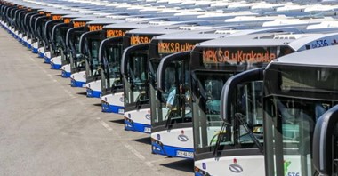 Kraków dostał 61,5 mln zł na zakup 78 autobusów