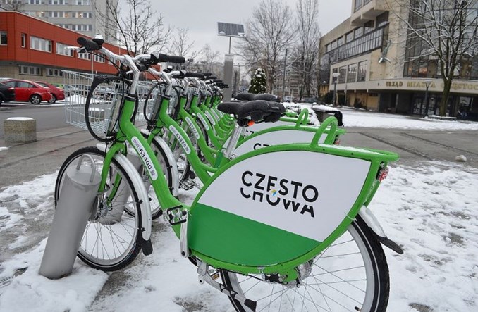 Od północy startują rowery miejskie