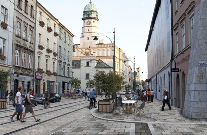 Kraków przebuduje tramwaj na Krakowskiej i Dietla. Drugie podejście