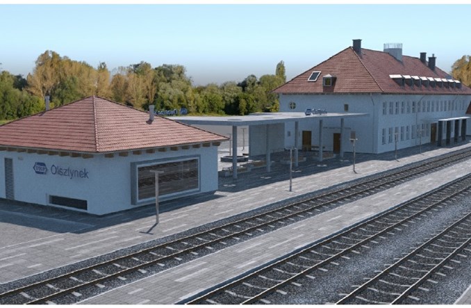 Jedna oferta na przebudowę dworca w Olsztynku