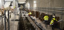 Metro na Woli: Pierwszy kilometr torów i pierwsze posadzki (zdjęcia)