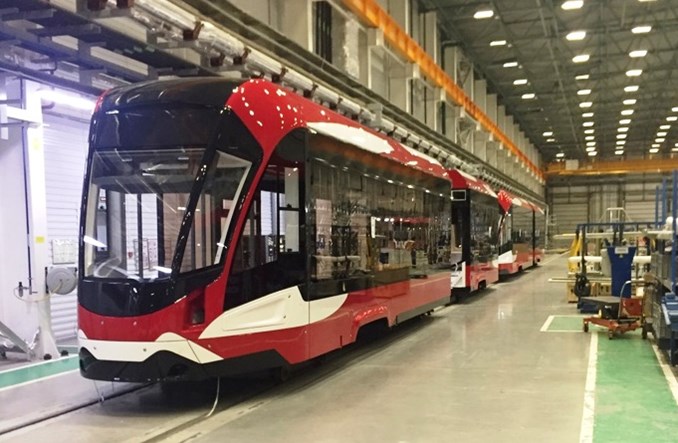 Powstają nowe tramwaje dla Sankt Petersburga
