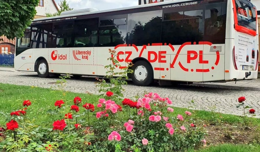 Powróciły polsko-czesko-niemieckie autobusy transgraniczne Powróciły polsko-czesko-niemieckie autobusy transgraniczne