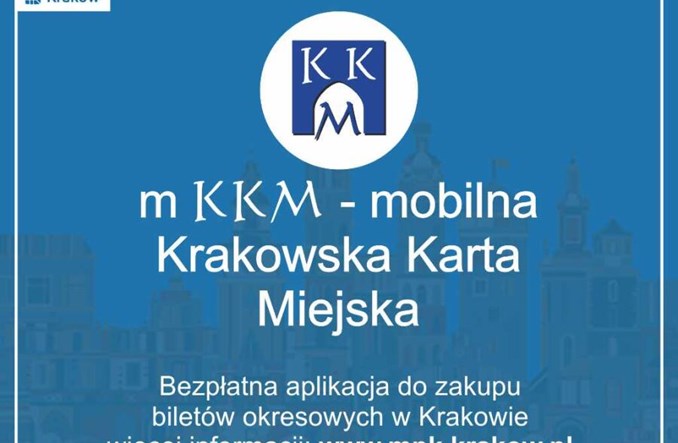Kraków ma nową aplikację do zakupu biletów okresowych