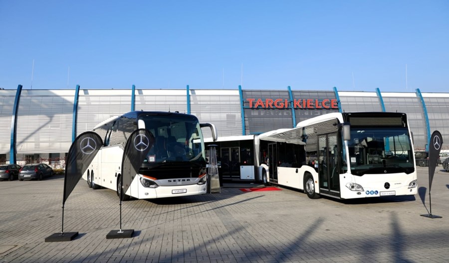 EvoBus na TransExpo z hybrydą i Setrą EvoBus na TransExpo z hybrydą i Setrą