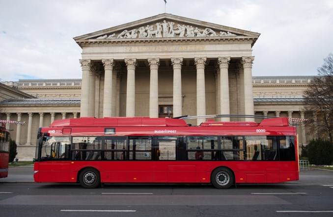 Budapeszt: Większość trolejbusów Solarisa wróciła do ruchu. Wykluczono możliwość usterki