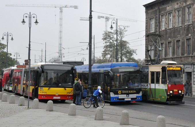 Bydgoszcz bez autobusów i tramwajów. Strajk kierowców