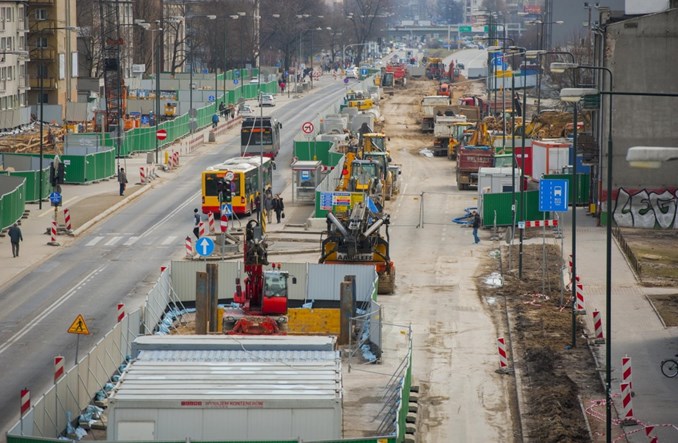 Na rozbudowę metra wydano już ponad 300 mln zł. Teraz zmiany na Woli