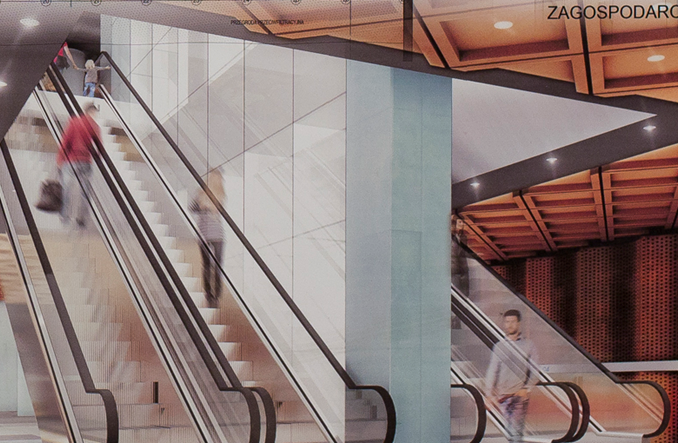 Metro: Stacja Powstańców Śląskich z poprawionymi wyjściami. Na wszystkie strony