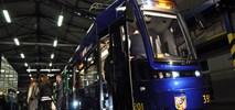 Zobacz lakier blue metalic na tramwaju Twist dla Wrocławia