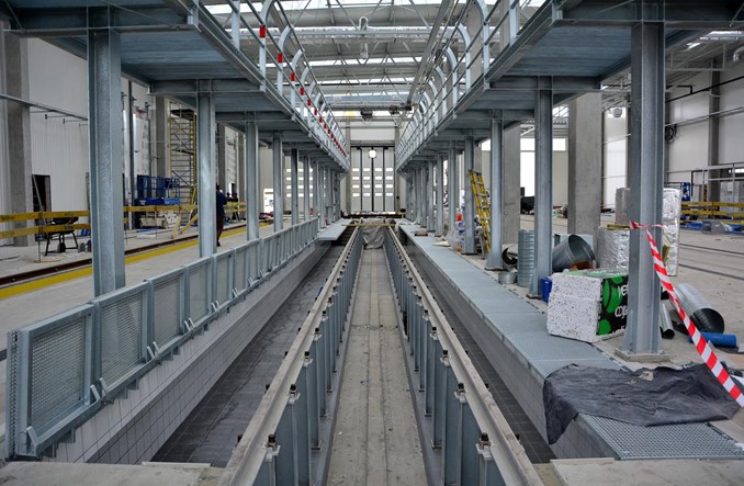 Zajezdnia tramwajowa w Olsztynie na finiszu