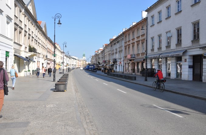 Warszawa. Trakt Królewski od soboty w wersji letniej
