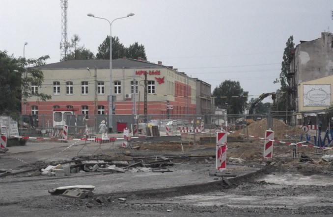 Łódź: Trzecia wymiana torów w ciągu 11 lat