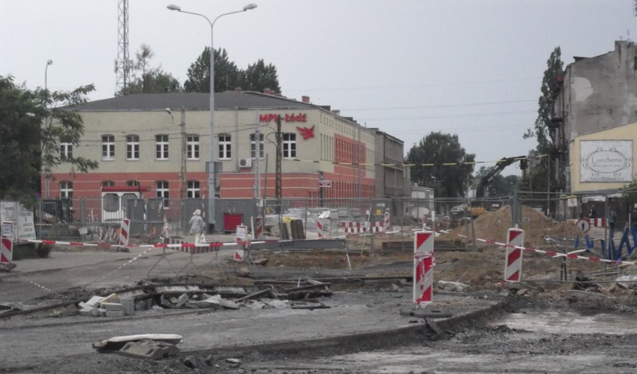 Łódź: Trzecia wymiana torów w ciągu 11 lat Łódź: Trzecia wymiana torów w ciągu 11 lat