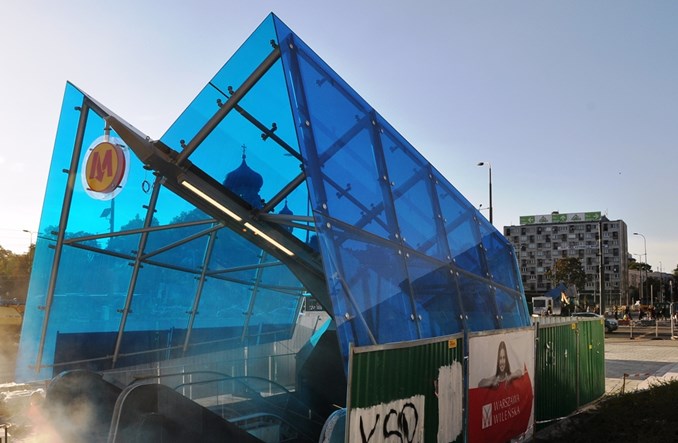 Bez Fangora i motylków na kolejnych stacjach II linii metra