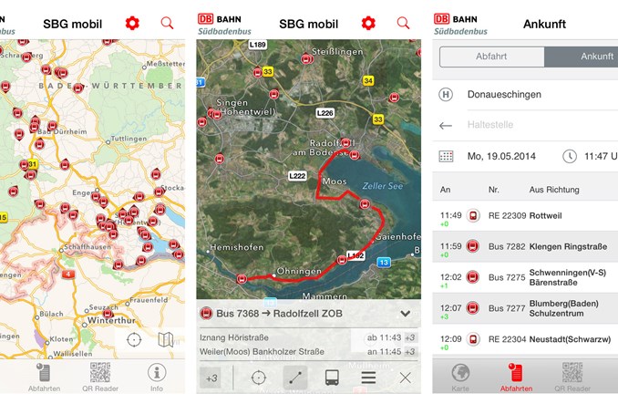 Spóźniony autobus w smartfonie