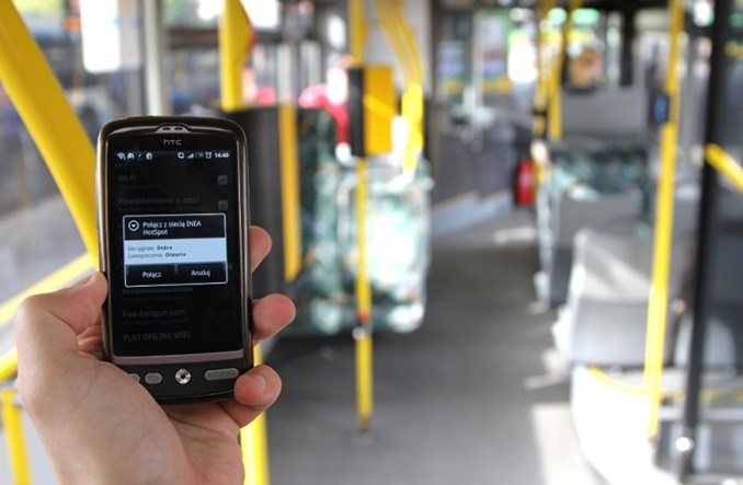 Internet w każdym poznańskim tramwaju