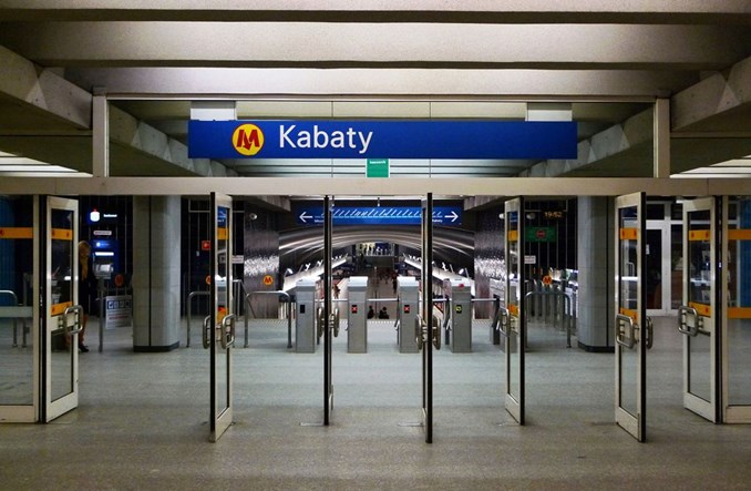 Metro przymierza się do rozbudowy układu torowego stacji Kabaty