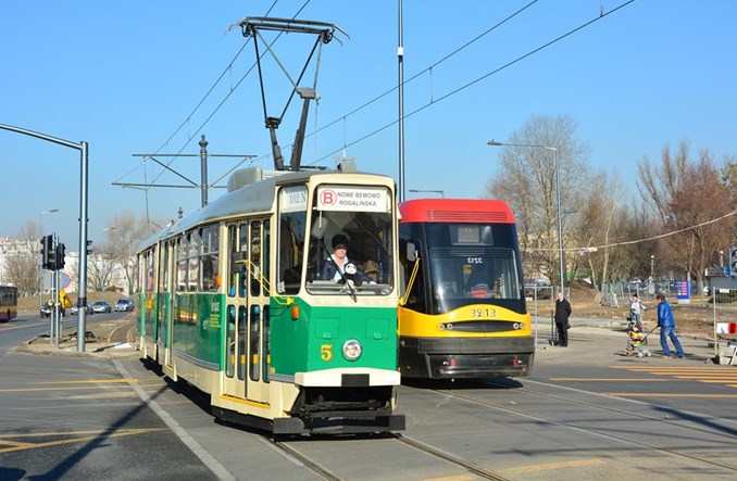 Warszawa z nową trasą tramwajową na Powstańców Śląskich
