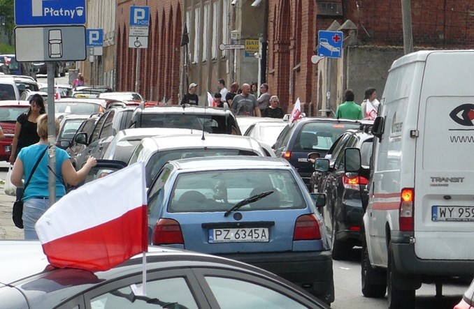 Najbardziej zakorkowanie miasta? Wrocław obejmuje prowadzenie