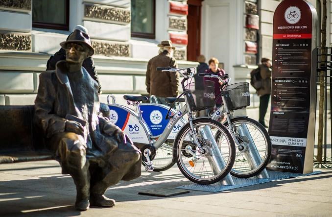 Łódzkie: Przy peronie wypożyczysz rower?