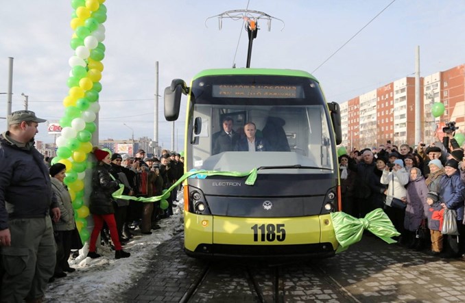 Lwów otworzył nową linię tramwajową