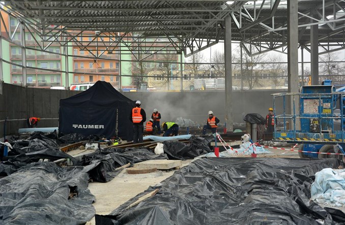 Olsztyńska zajezdnia tramwajowa rośnie w oczach