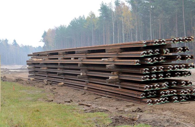 PKM: Montaż pierwszych szyn jeszcze w tym roku?