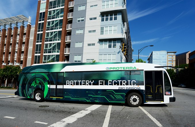 Amerykanie wspierają siebie. Proterra dostawcą w  Kalifornii